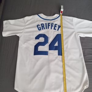 Junior Griffey #24 Cooperstown GOLD Seattle Mariners Medium Nike